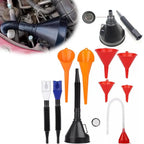 Automotive Fuel Oil Funnel Set – Flexible Long Neck & Filter Automotive Funnel Set Richie's 1 set
