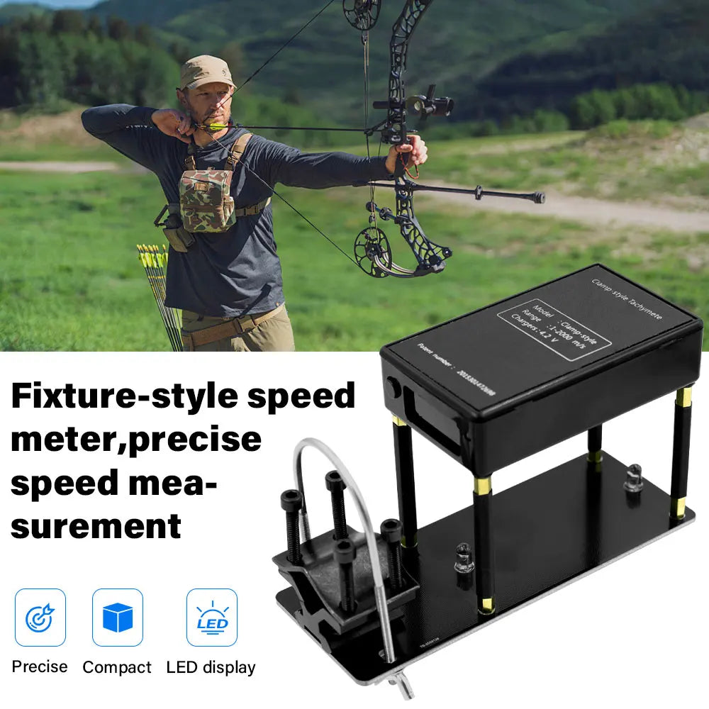 Shooting Chronograph Bullet Speed & Energy Tester 1-999m/s Shooting Chronograph Richie's