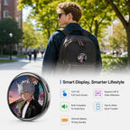 Anime Smart Digital E-Badge Display Pin | GIF Screen Otaku Gift Smart Display Badge Richie's
