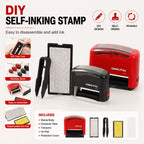 DIY Self-Inking Stamp Kit – Adjustable Multi-Size Monogram Set Self-Inking Stamp Kit Richie's