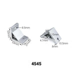 2Pcs 90° Corner Bracket for 2020–8080 Aluminum Extrusion Corner Angle Bracket Richie's 4545-2 Holes