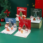 3D Pop-Up Christmas Greeting Card | Festive Postcard Christmas Greeting Card Richie's