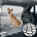 Pet Car Barrier Net – Foldable Dog Car Safety Fence & Hooks Dog Car Barrier Richie's