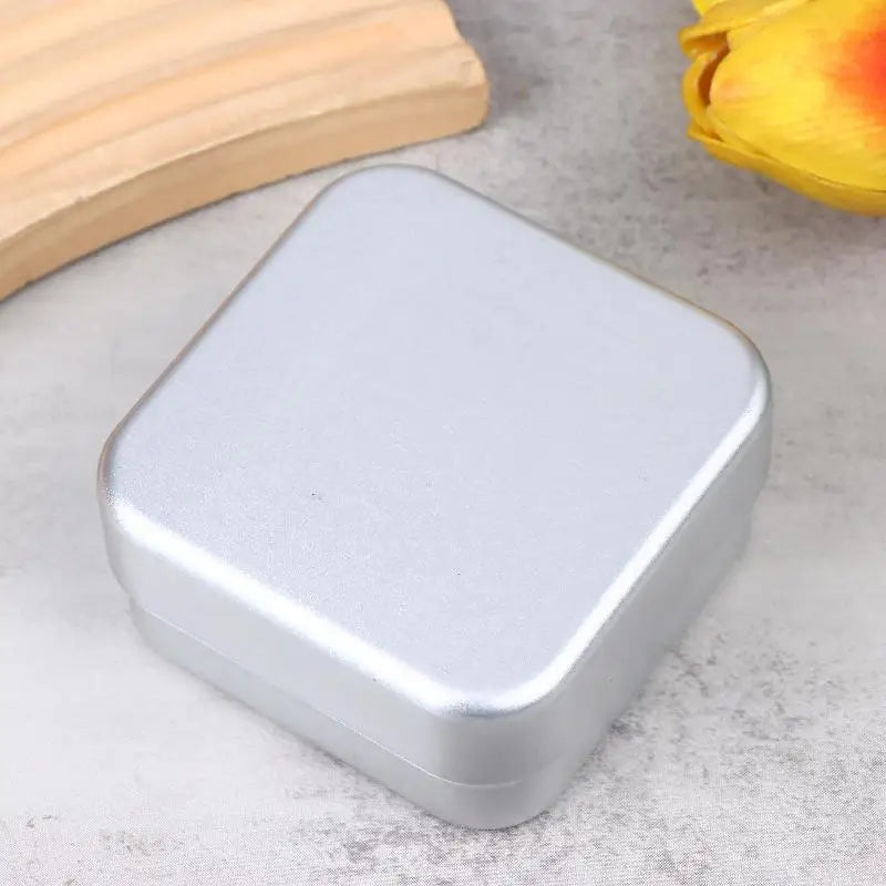Square Aluminum Soap Box with Lid – Travel Soap Dish Travel Soap Dish Richie's A1
