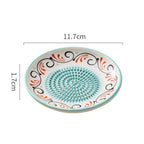 Ceramic Ginger Grater Round Plate – Multi-Purpose Kitchen Tool Ceramic Grater Plate Richie's