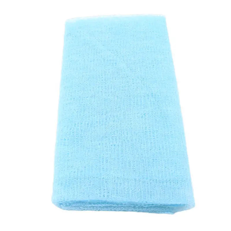 Long Strip Nylon Body Scrubber – Back Exfoliating Bath Brush Bath Body Scrubber Richie's Blue
