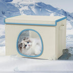 Cooling Cat House & Dog Nest with 6 Ice Packs | Indoor/Outdoor Pet Cooling House Richie's