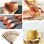 Hook Knife Wood Carving Tool – Ergonomic Spoon & Bowl Chisel Wood Carving Knife Richie's