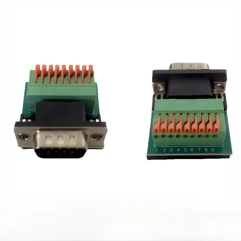 DB9 RS232/RS422/RS485 Breakout Board Terminal Block Adapter Serial Breakout Board Richie's