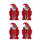 Christmas Cutlery Holder Bags | Festive Non-Woven Fabric 4 Pcs Cutlery Holder Bags Richie's 15