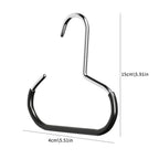 Round Hook Hangers for Hats Scarves Bags – Non-Slip Organizer Wardrobe Hook Hanger Richie's