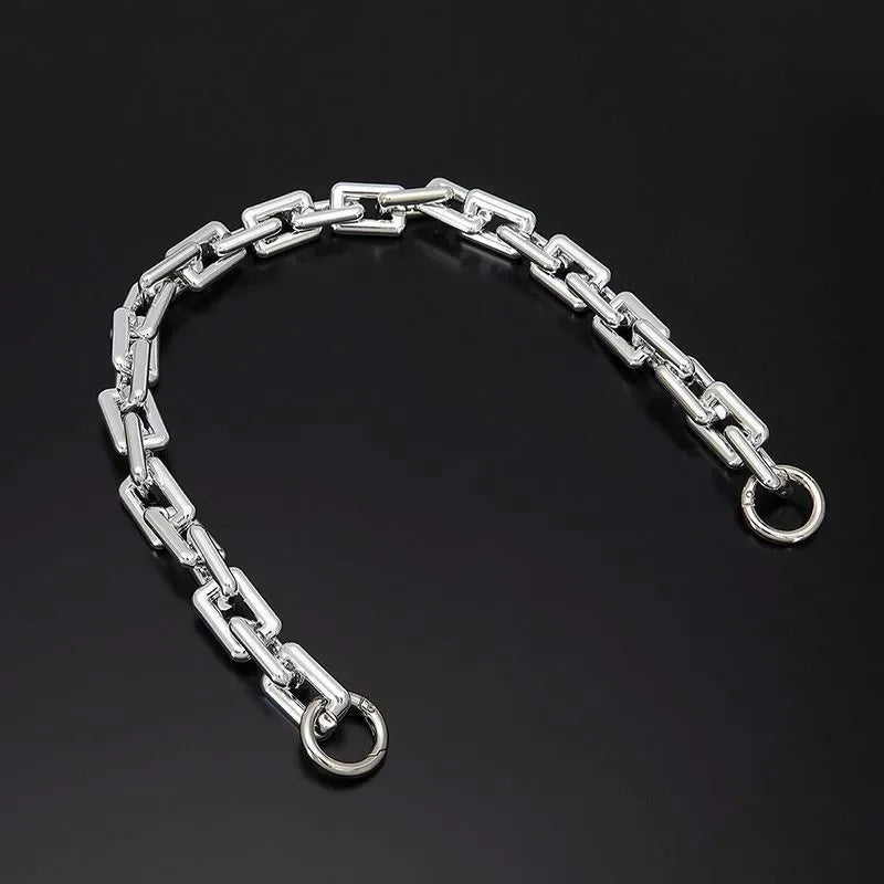 Silver Gold Acrylic Purse Chain Strap – DIY Handbag Replacement Purse Chain Strap Richie's 40cm Silver