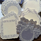 Vintage Embossed Note Cards – Floral & Geometric Textured Paper Embossed Note Cards Richie's