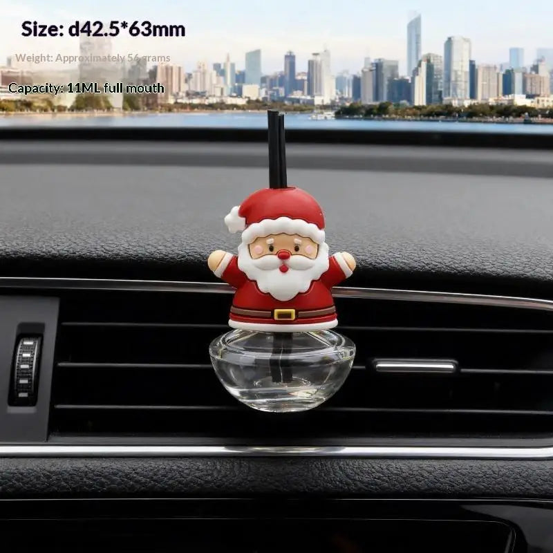 3D Christmas Car Air Freshener Refillable Diffuser Bottle Car Air Freshener Richie's A1