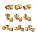 Brass Pipe Fitting 2/3 Way Male Female Thread Solar Heater Brass Pipe Fitting Richie's