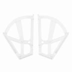 ABS Shoe Cabinet Hinges Pair | Shoe Rack Shelf Holder Shoe Cabinet Hinge Richie's White