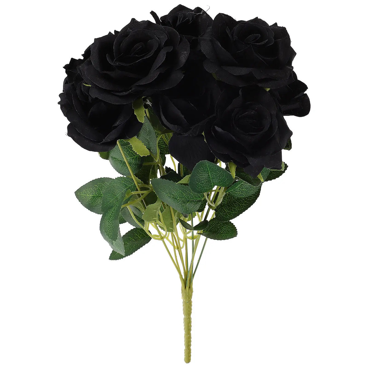 Black Rose Artificial Bouquet – Halloween & Home Decor Artificial Flower Bouquet Richie's