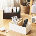 2-Grid Countertop Organizer – Remote, Cosmetics & Kitchen Box Countertop Storage Organizer Richie's