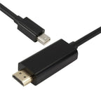 Mini DisplayPort to HDMI Cable 1.8M – 1080p Mac Adapter Display Cable Adapter Richie's