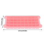 2-Pack Stackable 36-Grid Silicone Ice Cube Tray with Lid Silicone Ice Cube Tray Richie's
