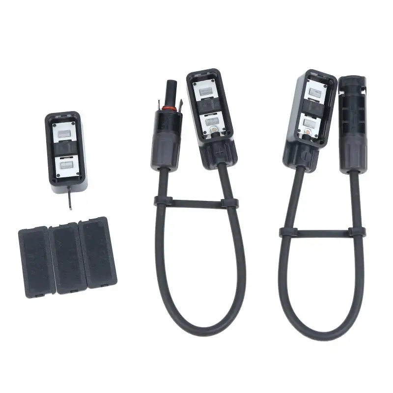 Solar Connector Box 1500V 30A UV Resistant PV Panel Adaptor Solar Panel Connector Richie's