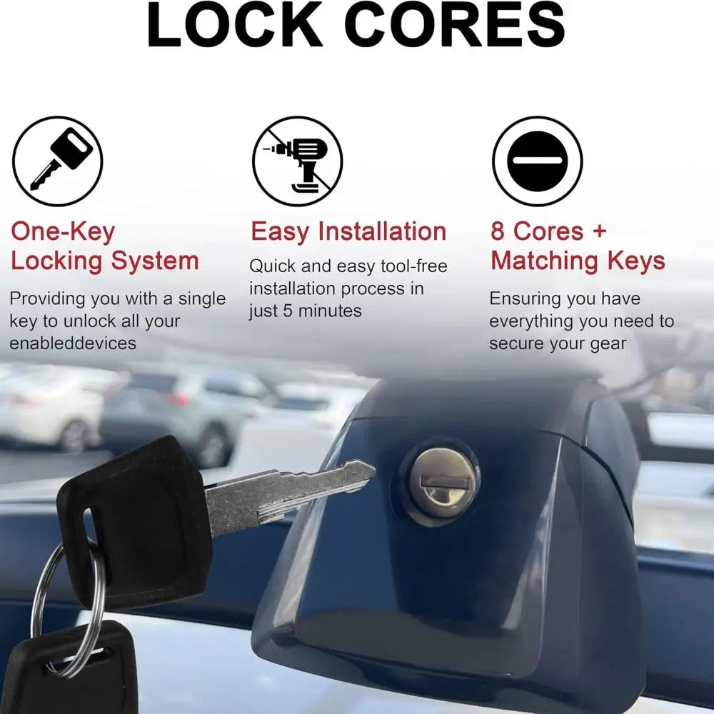 Zinc Alloy Replacement Lock Cylinder Core for Thule Car Rack Replacement Lock Core Richie's