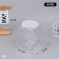 Hexagonal Candy Cookie Jar Airtight PET Storage Container Food Storage Jar Richie's 850ml