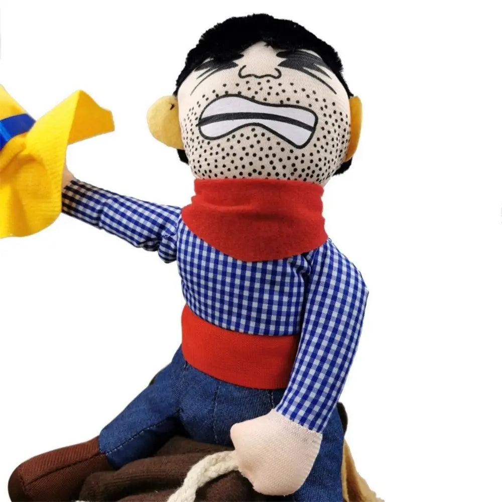Cowboy Rider Dog Costume – Funny Halloween Pet Cosplay Outfit Dog Costume Richie's