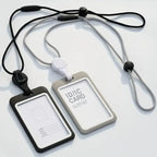 Retractable ID Badge Holder with Removable Lanyard | ABS ID Badge Holder Richie's