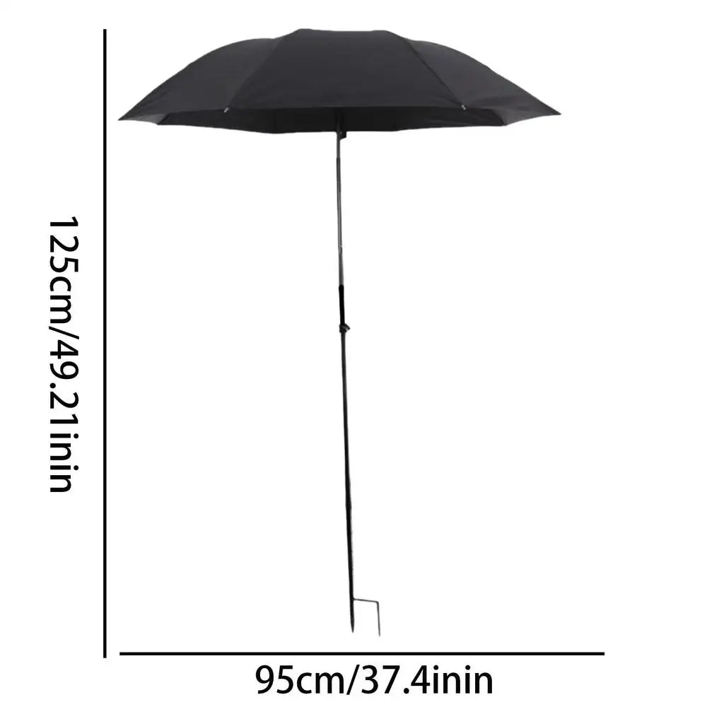 Plant Umbrella Outdoor UV Sun Protection – Garden & Patio Garden Plant Umbrella Richie's Black