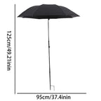 Plant Umbrella Outdoor UV Sun Protection – Garden & Patio Garden Plant Umbrella Richie's Black