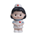 Resin Nurse & Doctor Figurine DIY Baking Ornament Collectible Resin Figurine Ornament Richie's Nurse-Love
