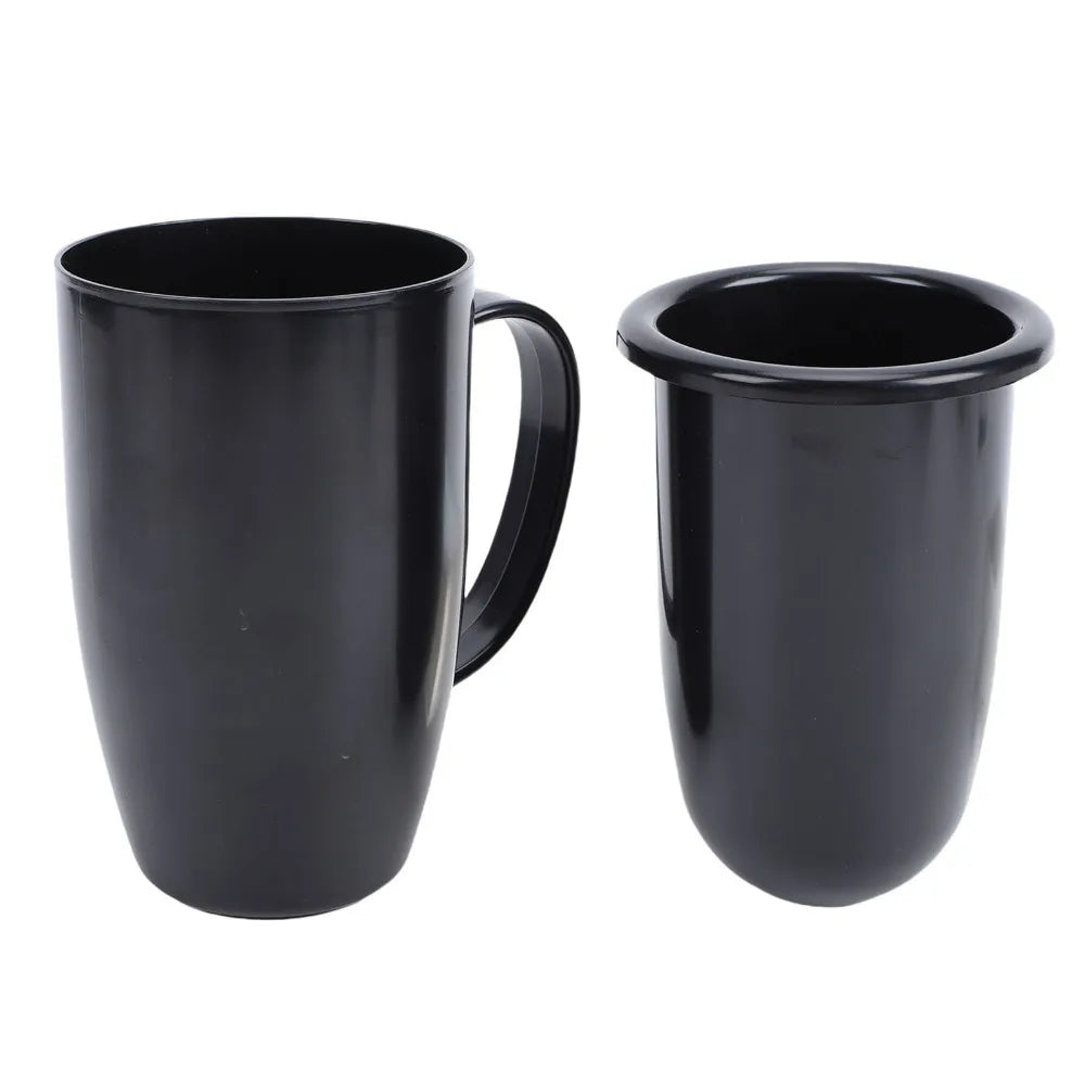 Hidden Secret Storage Cup | Resin Diversion Safe Pen Holder Diversion Safe Richie's black