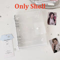 A5 Loose-Leaf Ring Binder Notebook Journal Planner – Ins Style Ring Binder Notebook Richie's Wing - only shell