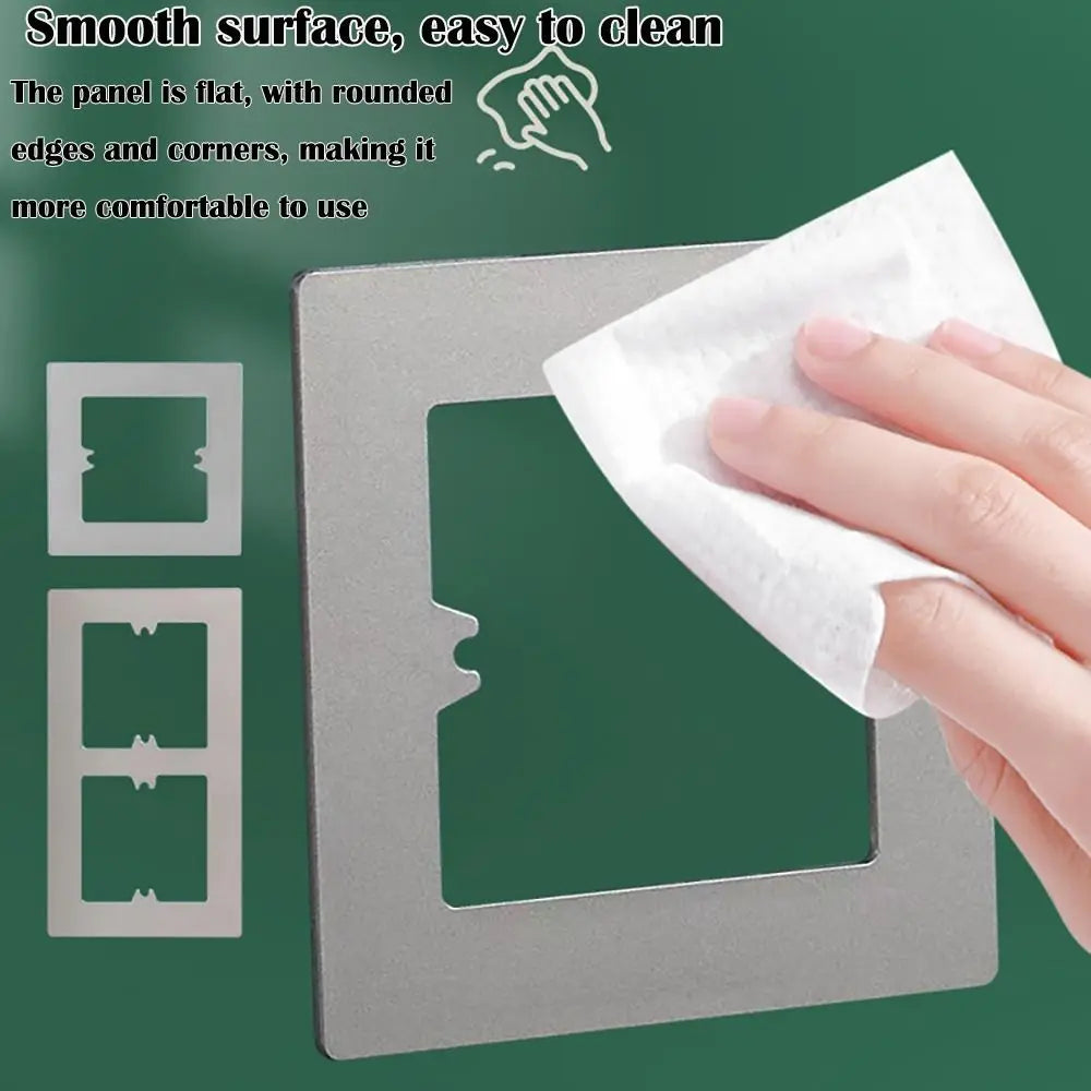 Universal Plastic Switch Cover Panel Wall Frame – ABS Bottom Box Switch Cover Panel Richie's