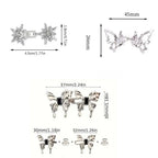 Star & Butterfly Jeans Waist Adjuster Pins – Metal Buttons Waist Adjuster Pins Richie's