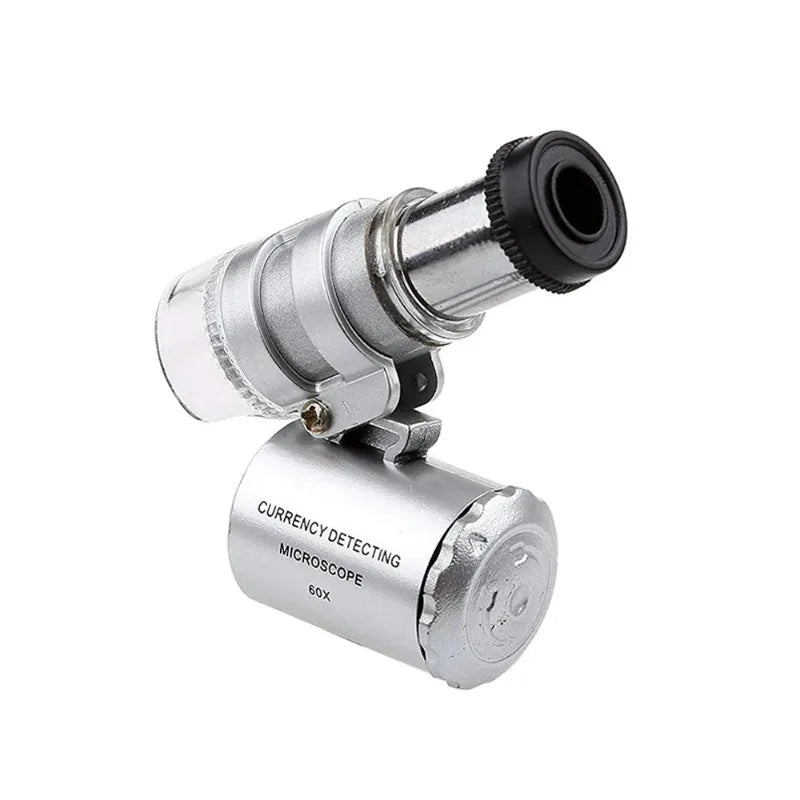 Mini 60X LED Loupe Magnifier with UV Currency Detector Magnifying Loupe Richie's Default Title