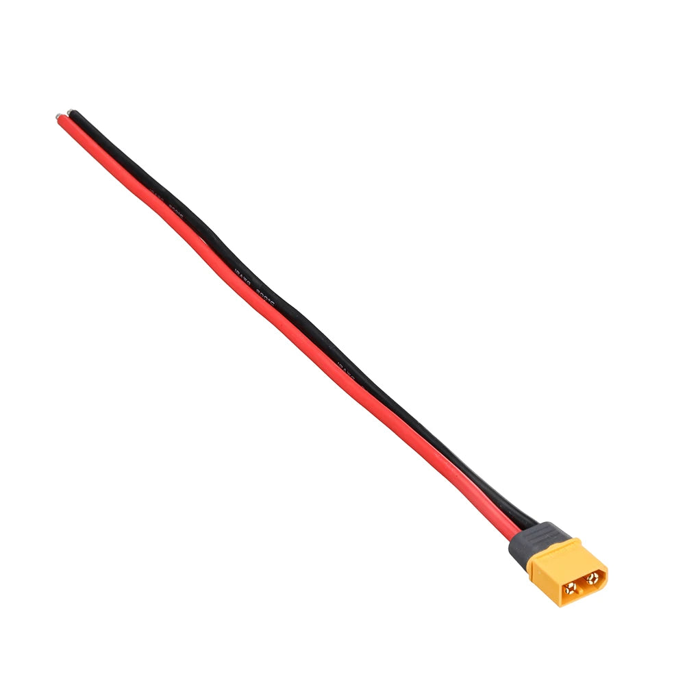 XT60 Male Female Plug Connector 12AWG Silicone Cable 10–30cm RC Power Connector Cable Richie's