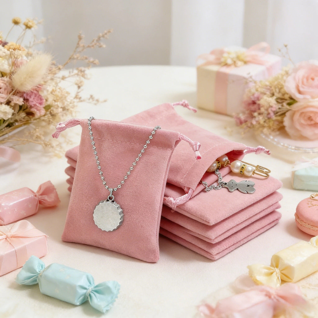 20pcs Drawstring Jewelry Gift Bags – Soft Cloth Pouches Jewelry Gift Bags Richie's