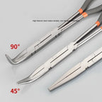 13" Long Nose Pliers 45° 90° Carbon Steel – TOTNEND Long Nose Pliers Richie's