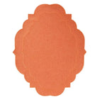 Cotton Linen Embroidered Placemats 45×35cm Anti-Slip Dining Linen Placemats Richie's Orange L