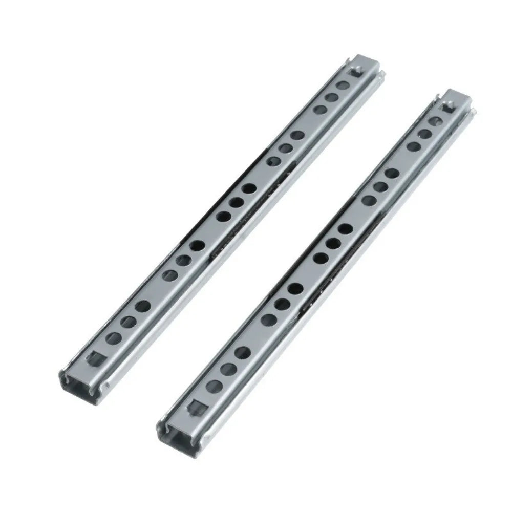 2PCS Ball Bearing Drawer Slides 17mm Full Extension 8"–17" Drawer Slides Richie's