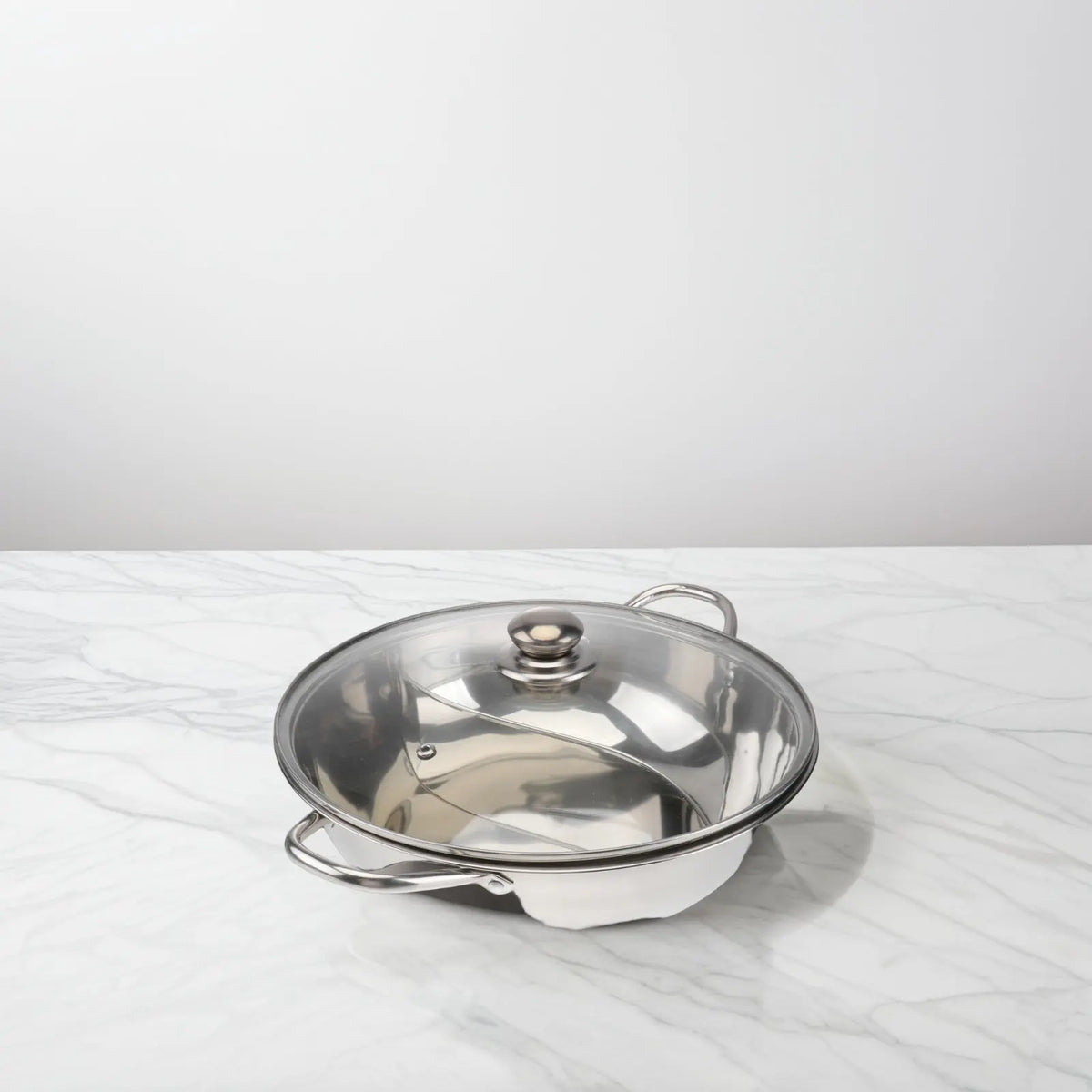 Yin Yang Dual Sided Hot Pot 30cm – Induction & Gas Ready Hot Pot Cookware Richie's