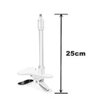 Flexible Camera Clamp Mount – Webcam & Baby Monitor Stand Camera Clamp Mount Richie's White - 25cm