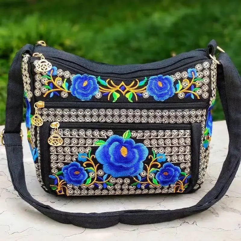 Yunnan Ethnic Embroidered Crossbody Shoulder Bag for Women Embroidered Crossbody Bag Richie's style14