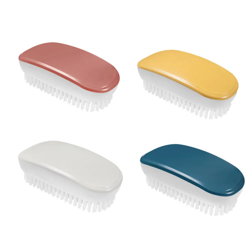 2-Pack Hard Bristle Shoe & Laundry Scrub Brush – Ergonomic Scrub Brush Set Richie's