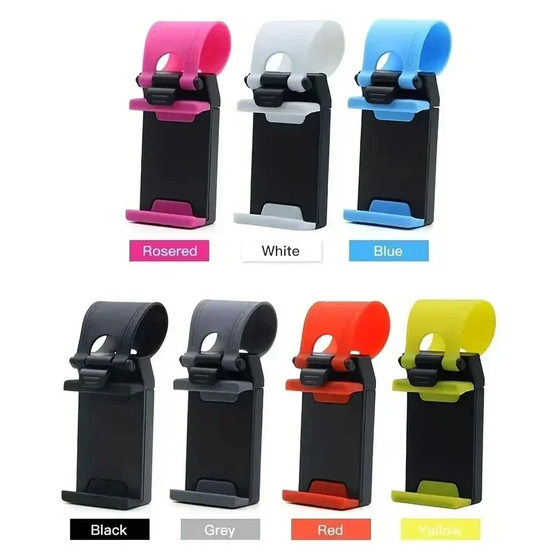 Universal Steering Wheel Phone Holder Hook Mount Car Bracket Car Phone Mount Richie's