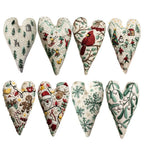 Heart Christmas Embroidery Kit – DIY Cross Stitch Ornament Embroidery Craft Kit Richie's
