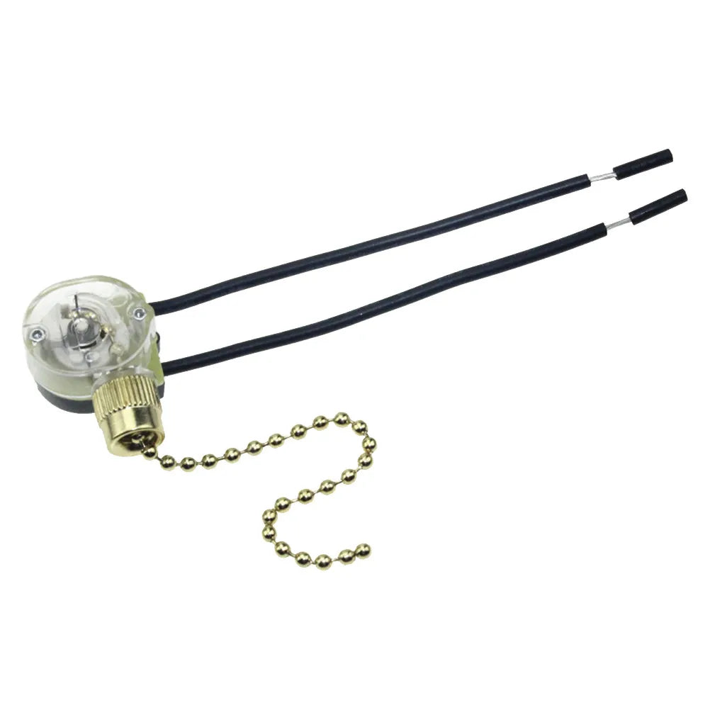 Pull-Chain Switch for Ceiling Fan Lights – On/Off Control Pull Chain Switch Richie's