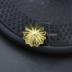 Solid Brass Chrysanthemum Rivets for DIY Leathercraft & Bags Decorative Leather Rivets Richie's B